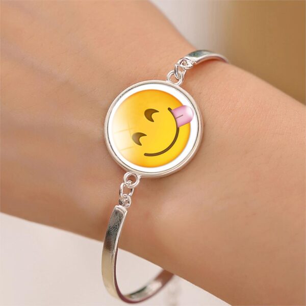 Emoji armband Silly - Afbeelding 2