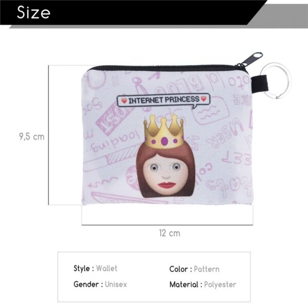 Money Girl Emoji Portemonneetje  - Sleutelhanger - Afbeelding 3