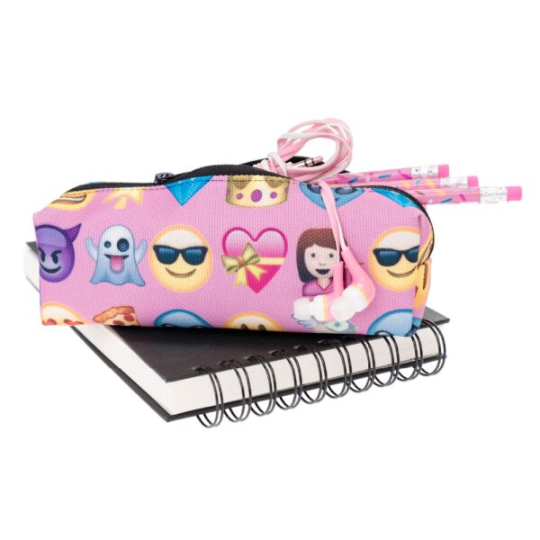 Roze Princess Emoji Etui - Afbeelding 2