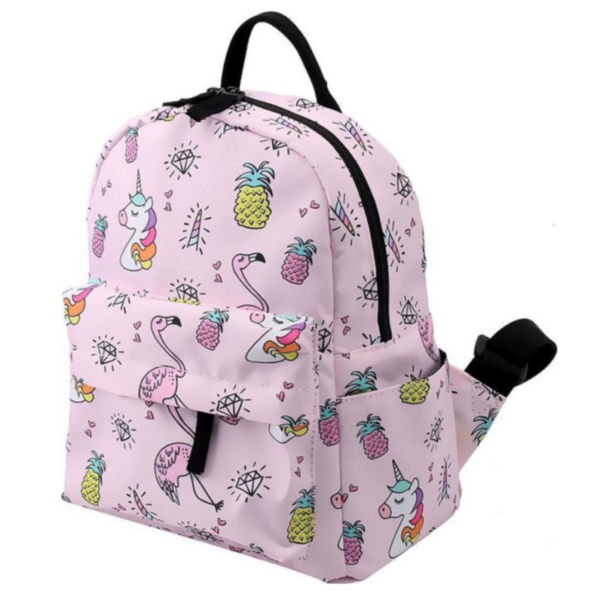 Zomerse Kleine Rugzak | unicorn flamingo | 7 Liter - Afbeelding 2