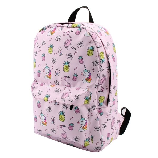 Unicorn Flamingo Rugzak | 15 liter - Afbeelding 2