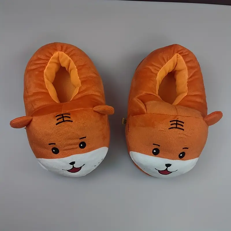 Oranje Honden Sloffen | Dieren Sloffen | Maat 34 t/m 40 - Afbeelding 3