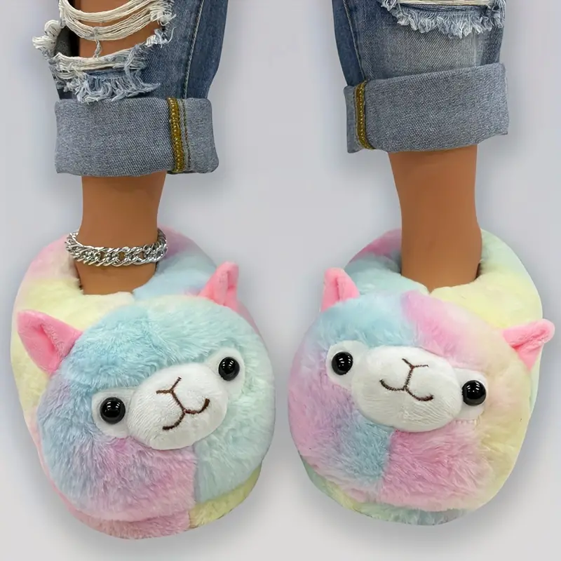 Grappige Alpaca Sloffen | Dieren Sloffen | Maat 32 t/m 38 - Afbeelding 7