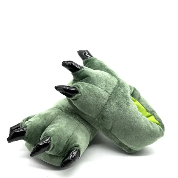 Groene Klauwen Sloffen | Poten Sloffen | Maat 34 t/m 44 - Afbeelding 4