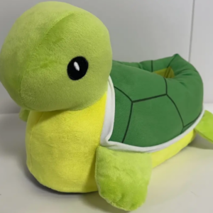 de schildpad sloffen zijn lekker warm. perfect voor kinderen.