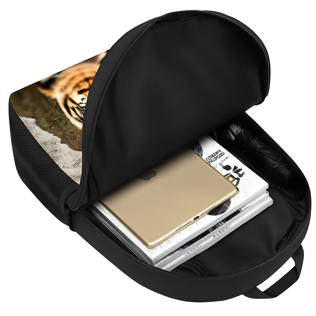 Tijger met Reflectie Rugzak | 20 Liter - Afbeelding 3