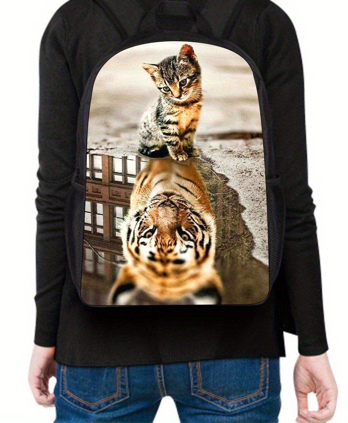 Tijger met Reflectie Rugzak | 20 Liter - Afbeelding 4